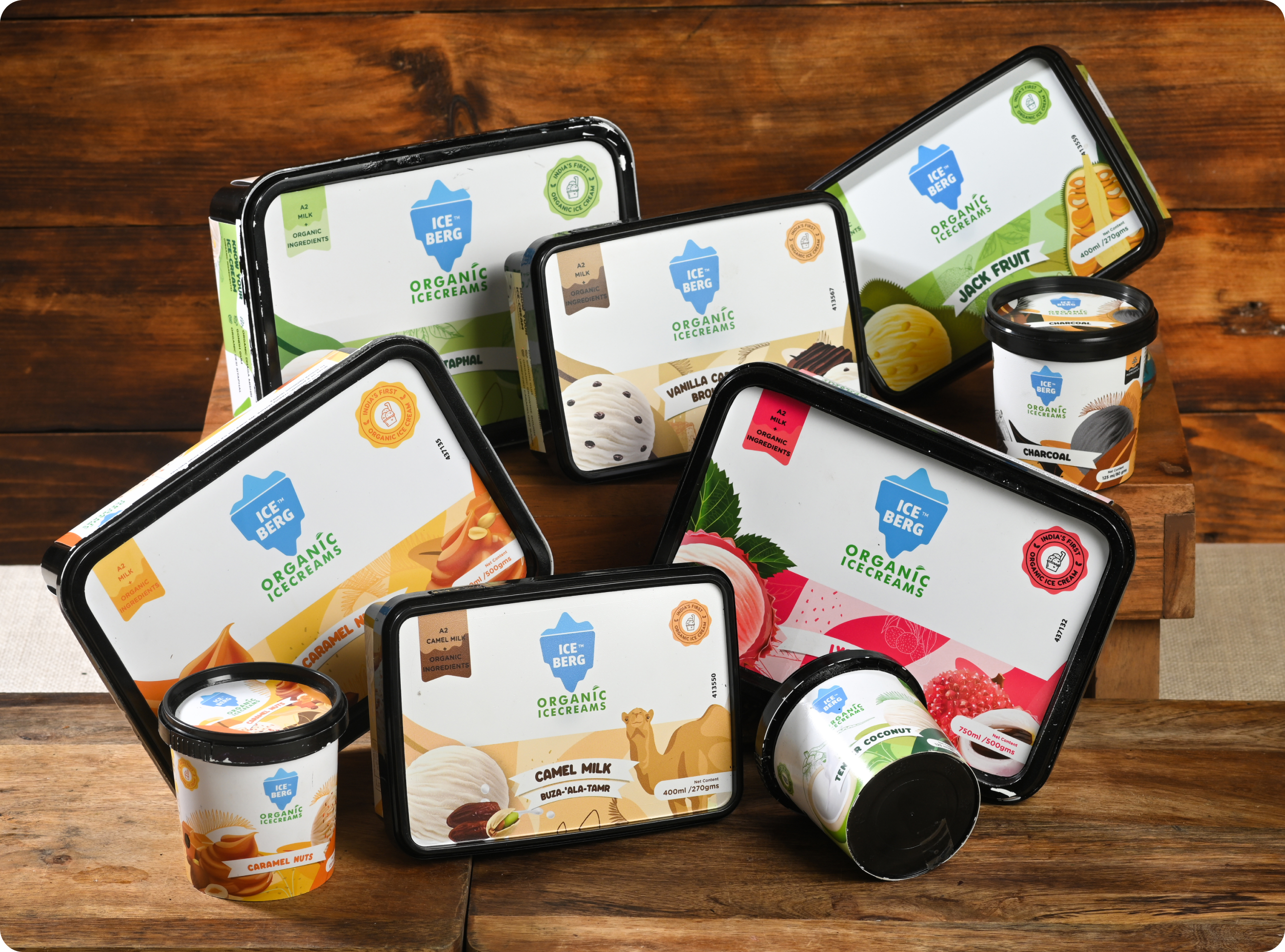 DISCOVER THE FUTURE OF ICE CREAM ORGANIC SUSTAINABLE AND DELICIOUS WITH ICEBERG ORGANIC ICE CREAMS